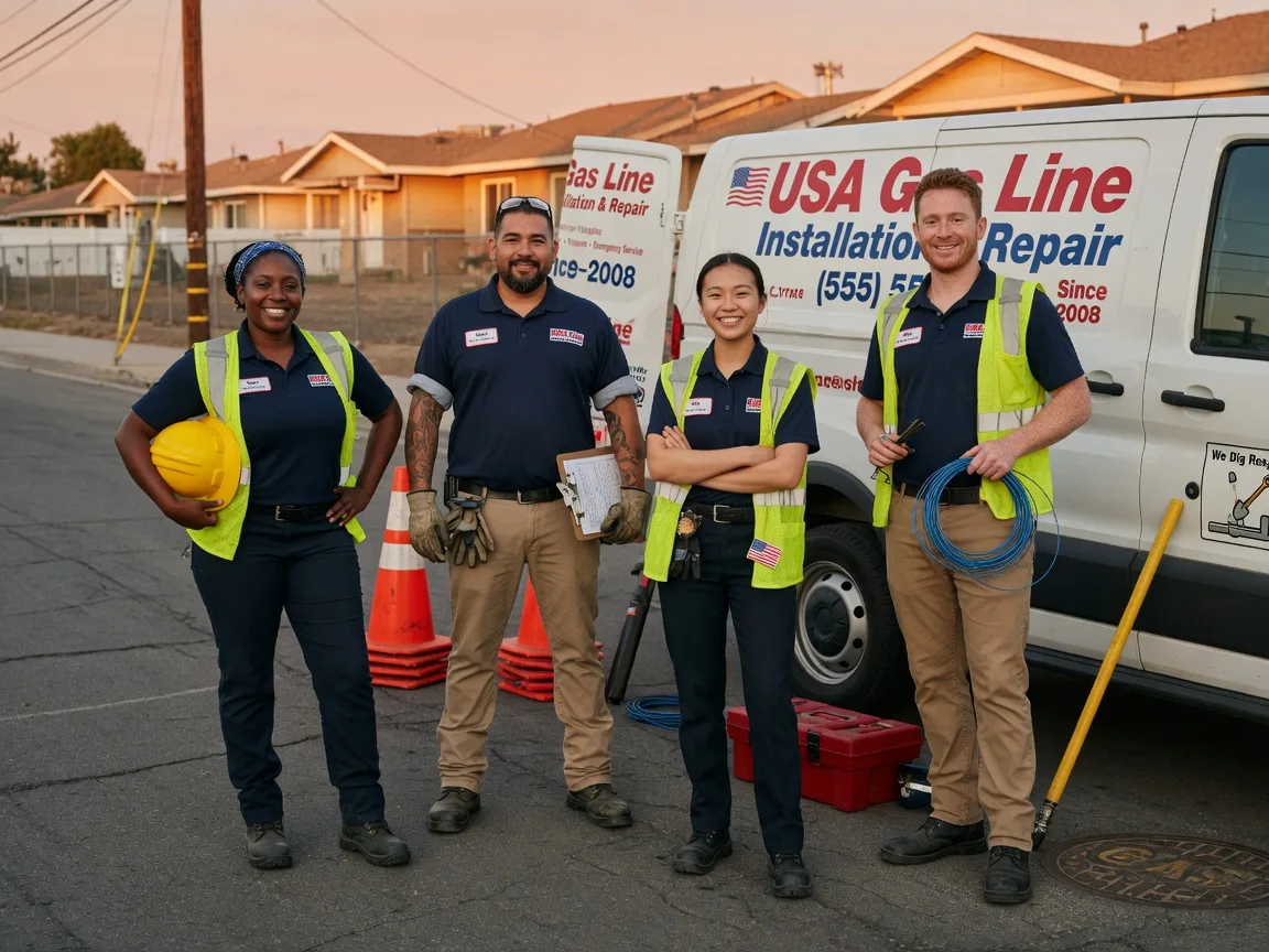Gas Line Installation company in California, KY
